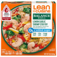 Lean Cuisine Stir Fry, Lemon Garlic Shrimp - 10 Ounce 