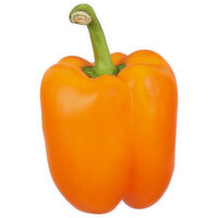 Fresh Orange Bell Peppers - 0.25 Pound 