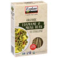 Explore Cuisine Fettuccine, Organic, Edamame & Mung Bean - 8 Ounce
