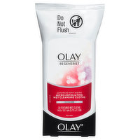 Olay Cleansing Cloths, Wet, Micro-Exfoliating