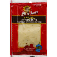 Borden Cheese, Slices, Pepper Jack