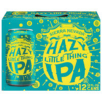 Sierra Nevada Beer, IPA, Hazy Little Thing - 12 Each