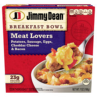 Jimmy Dean Breakfast Bowl, Meat Lovers - 7 Ounce 