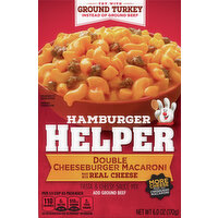 Hamburger Helper Pasta & Cheesy Sauce Mix, Double Cheeseburger Macaroni