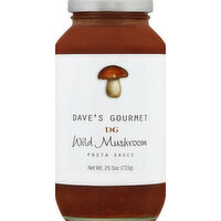 Dave's Gourmet Pasta Sauce, Wild Mushroom - 25.5 Ounce 