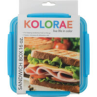 Kolorae Sandwich Box, 16 Ounce, KOL-0656