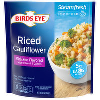 Birds Eye Riced Cauliflower, Chicken Flavored - 10 Ounce 