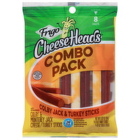 Frigo Colby Jack & Turkey Sticks, Combo Pack, 8 Pack - 8 Each 