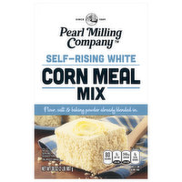 Pearl Milling Company Corn Meal Mix, Self-Rising White - 32 Ounce 