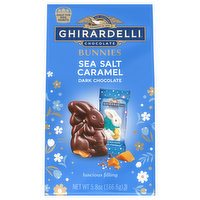 Ghirardelli Dark Chocolate, Sea Salt Caramel, Bunnies - 5.8 Ounce 