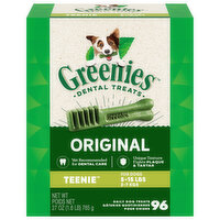 Greenies Daily Dog Treats, Original, Teenie - 96 Each 