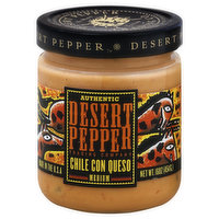 Desert Pepper Chile con Queso, Medium - 16 Ounce 