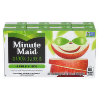 Minute Maid 100% Juice, Apple - 8 Each