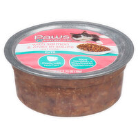 Paws Happy Life Cat Food, With Salmon & Crab in Sauce, Cuts - 2.75 Ounce