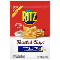 Ritz RITZ Everything Toasted Chips, 8.1 oz - 8.1 Ounce 