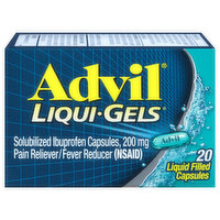 Advil Ibuprofen, 200 mg, Liquid Filled Capsules - 20 Each 