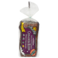 Food for Life Bread, Cinnamon Raisin, Flourless, 7 Sprouted Grains - 24 Ounce 