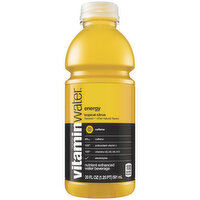 vitaminwater Energy Electrolyte Enhanced Water W/ Vitamins, Tropical Citrus Drink - 20 Fluid ounce 