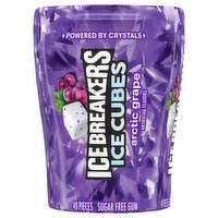 Ice Breakers Gum, Arctic Grape, Ice Cubes - 40 Each 