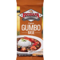 Louisiana Fish Fry Products Gumbo Base, Cajun - 5 Ounce 