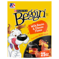 Beggin' Dog Treats, Bacon & Cheese Flavor - 25 Ounce 