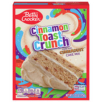 Betty Crocker Cake Mix, Cinnamon Toast Crunch - 13.25 Ounce