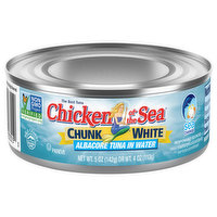 Chicken of the Sea Tuna, Albacore, White, Chunk - 5 Ounce 