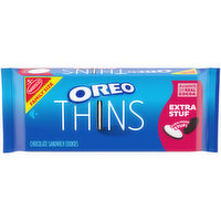 Oreo OREO Thins Extra Stuf Chocolate Sandwich Cookies, Family Size, 13.97 oz