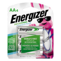 Energizer Battery, AA, Power Plus - 4 Each