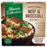 Marie Callender's Tender Ginger Beef & Broccoli Bowl, Frozen Meal - 11.8 Ounce 