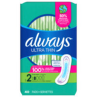 Always Pads, without Flex-Wings, Long Super, Size 2
