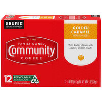 Community Golden Caramel Coffee Single-Serve Cups - 4.5 Ounce 