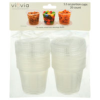 Viovia Portion Cups, 5.5 Ounce