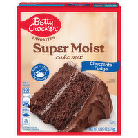 Betty Crocker Cake Mix, Chocolate Fudge, Favorites - 13.25 Ounce 