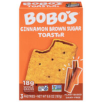 Bobo's Toasters, Cinnamon Brown Sugar - 3 Each 