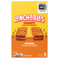 Lunchables Grilled Cheesies, Crispy, Original