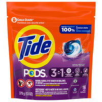 Tide Detergent, Spring Meadow, Pods, 3 in 1