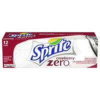 Sprite Soda, Cranberry