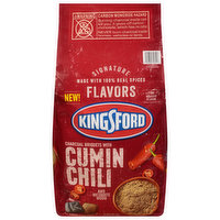 Kingsford Charcoal Briquets, with Cumin Chili - 8 Pound 
