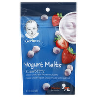 Gerber Yogurt Melts, Strawberry, 8+ Months - 1 Ounce 