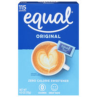 Equal Sweetener, Zero Calorie, Original - 115 Each 