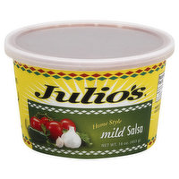 Julio's Salsa, Home Style, Mild - 16 Ounce 