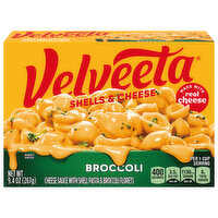 Velveeta Shells & Cheese Broccoli Pasta Kit - 9.4 Ounce 