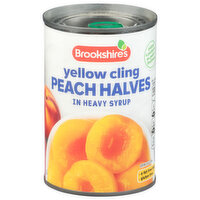 Brookshire's Peach Halves in Heavy Syrup - 15.25 Each 