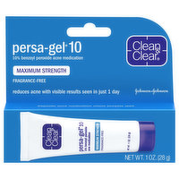 Clean & Clear Persa-Gel 10, Maximum Strength - 1 Ounce