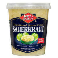 Dietz & Watson Traditional Barrel Cured Sauerkraut - 32 Fluid ounce 