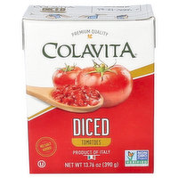 Colavita Tomatoes, Diced - 13.76 Ounce 