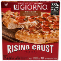 DiGiorno Pizza, Rising Crust, Three Meat, Original - 29.8 Ounce 