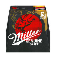 Miller Genuine Draft Miller Genuine Draft, Beer, 12 Pack - 12 Each 