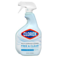 Clorox Multi-Surface Cleaner, Free & Clear - 32 Fluid ounce 